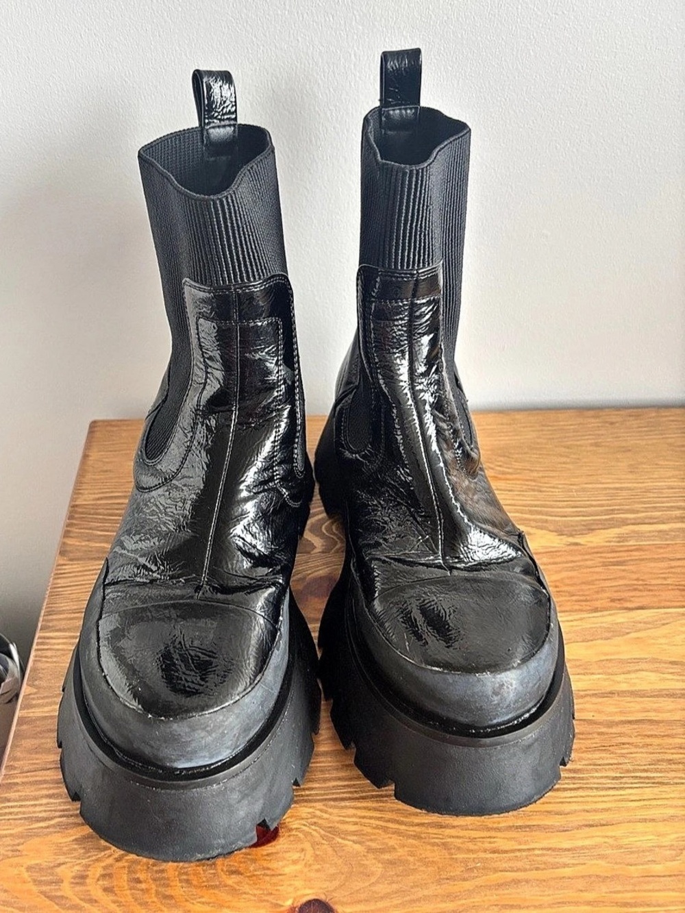 Circus by Sam Edelman black chunky bootie